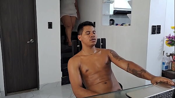 Stepmother gets horny with her stepson’s cock