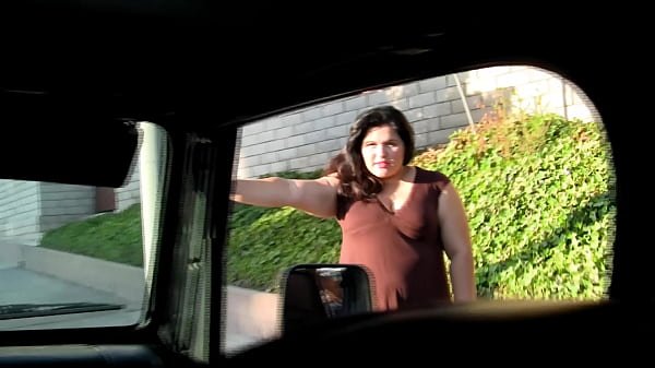 Hot Stranded BBW Karla Lane Would Do Anything For A Ride JM1441
