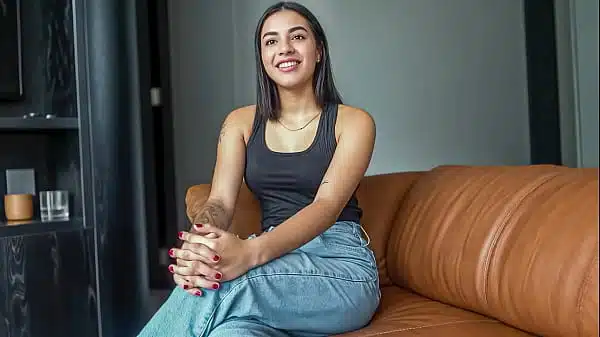Big Booty 18yo Latina Rides Big Cock POV Cowgirl Like a Pro In Casting