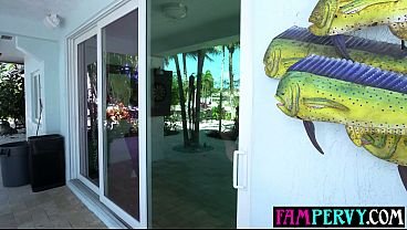 Big tits Latina teen stepdaughter makes stepdad rail her fat ass