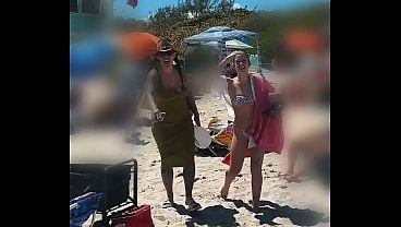 Nude Beach Vlog: Dani Goes To Miami Beach with XXX Friends